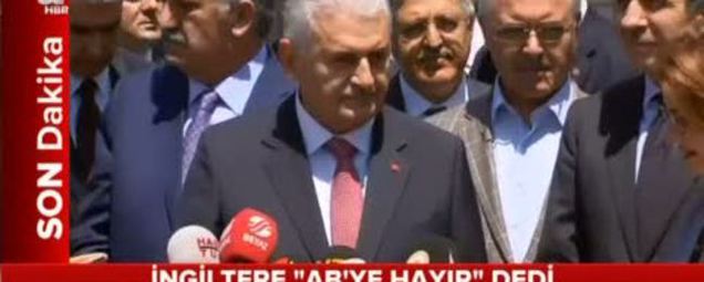 Başbakan Yıldırım'dan önemli açıklamalar-1