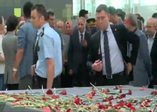 Cumhurbaşkanı Erdoğan Atatürk Havalimanı'nda