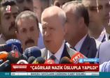Devlet Bahçeli'den ifade sonrası açıklama