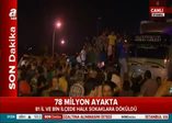 Halk canı pahasına darbeye karşı çıkıyor!
