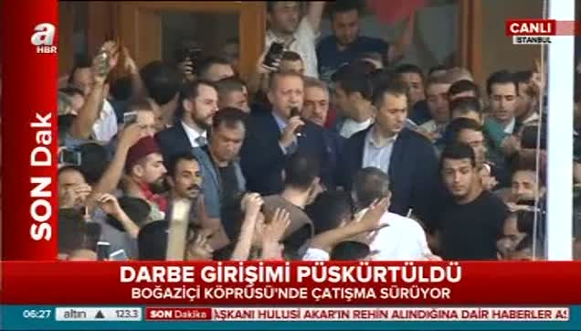 Erdoğan: Durum normalleşene kadar ayrılmak yok-1