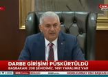 Başbakan Binali Yıldırım gözyaşalarını tutamadı