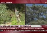 Darbeci asker canlı yayında böyle yakalandı!