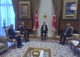 Cumhurbaşkanı Erdoğan liderleri kabul etti