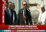 Cumhurbaşkanı Erdoğan, Gölbaşı'nda konuştu