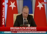 Görüşme sonrası Putin'den ilk açıklama!