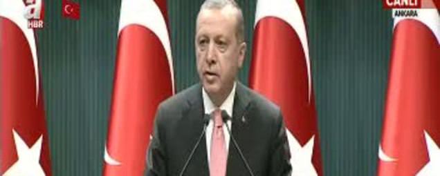 Cumhurbaşkanı Erdoğan'dan önemli açıklamalar-1