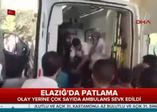 Elazığ'da emniyet müdürlüğü girişinde bombalı terör saldırısı!