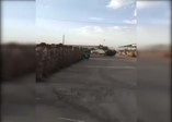 Tanklar Suriye'ye mehter marşı ile uğurlandı