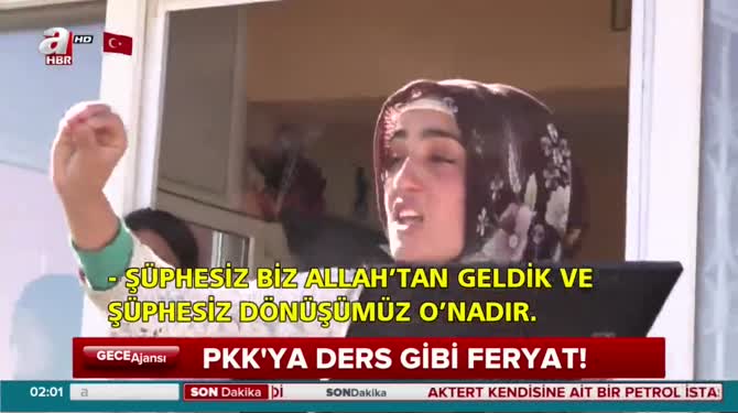 Şehit Muştu'nun kızından PKK'lı hainlere tokat gibi sözler!