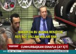 Cumhurbaşkanı Erdoğan'dan esnaf ziyareti!