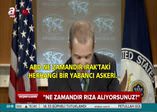 ABD Dışişleri Bakanlığı Sözcüsü'nü 'terleten' Irak sorusu
