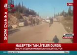 Esed yanlıları yine tahliye konvoyuna saldırdı