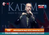 Erdoğan'ın 'Nazi' ifadesi rahatsız etti