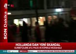 Hollanda polisi, A Haber muhabirine saldırdı!