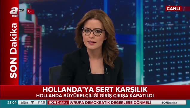 Dışişleri: Hollanda büyükelçisi ülkeye girmesin-1