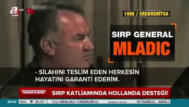 Srebrenitsa katliamının ortağı Hollanda!