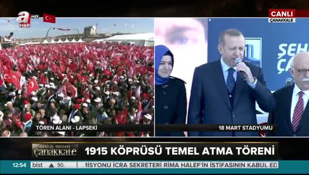 Çanakkale Köprüsü'nde tarihi gün