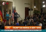 Donald Trump, Merkel'i yerin dibine sokmaya devam ediyor!
