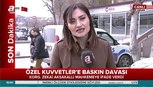Korgeneral Zekai Aksakallı ifade verdi