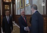 Erdoğan ile Tillerson terörle mücadeleyi görüştü