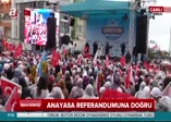 Mitingde duygulandıran buluşma!