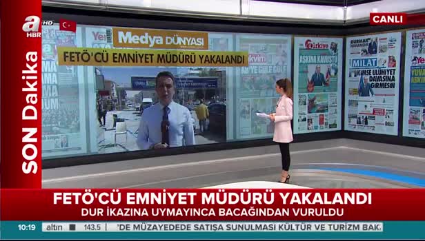 FETÖ'cü eski emniyet müdürü vurularak yakalandı!