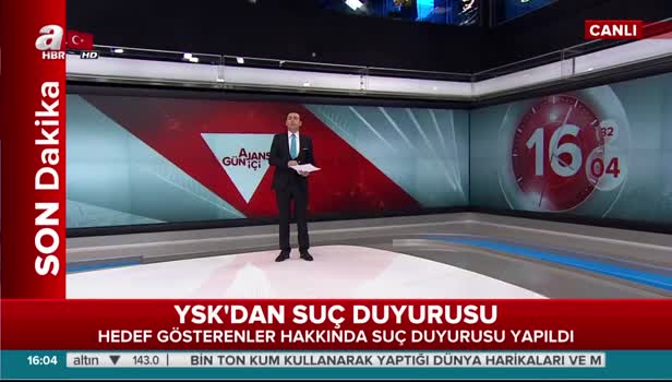 YSK suç duyurusunda bulunacak!