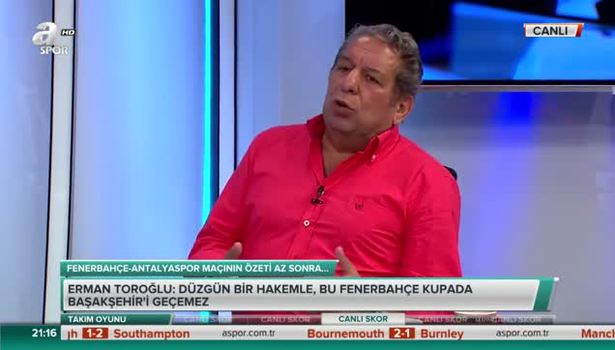 Erman Toroğlu: Fenerbahçe'nin futbolu kabız