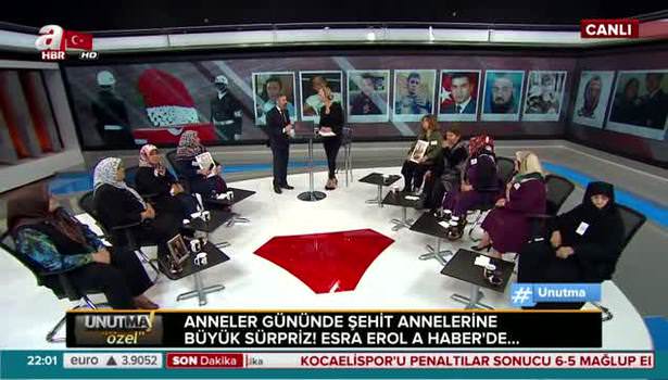 Esra Erol'dan şehit annelerine sürpriz