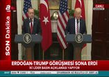 Erdoğan ve Trump'tan ortak basın toplantısı