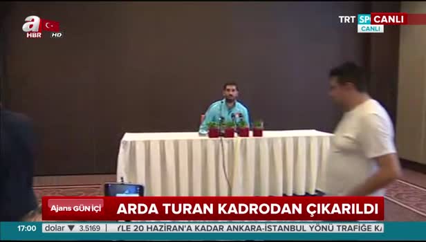 Arda Turan Milli Takımı bıraktı