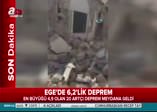 Deprem sonrası Midilli Adası'ndan ilk görüntüler!