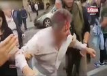 Alman polisine saldıran PKK'lı kendini yerde buldu