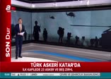 Türk askeri Katar'a giriş yaptı