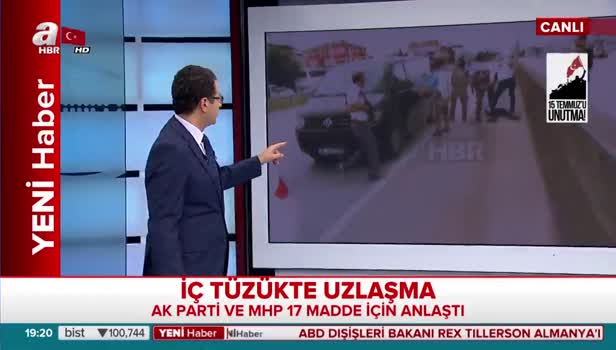 CHP'nin yürüyüşüne saldırının önlendiği anlar