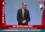 Erdoğan: "O toplantı 15 Temmuz'un devamı niyetindeydi"