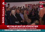 15 Temmuz Şehitler Köprüsü'nde Kur'an-ı Kerim tilaveti