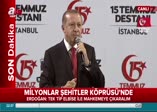 Cumhurbaşkanı Erdoğan okudu milyonlar amin dedi