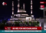 90 bin camiden sela sesleri yükseldi