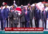 YAŞ üyeleri Anıtkabir'de