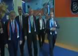 Cumhurbaşkanı Erdoğan, Başakşehir takımının futbolcularını kutladı