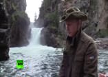 Putin bu defa zıpkın ile avlandı