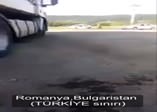 Türk TIR şoförü çekti! ABD o ülkelere silah yığıyor