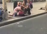 Barcelonda'dan dehşet görüntüler