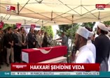 Cumhurbaşkanı Erdoğan Hakkari Şehidinin cenaze töreninde