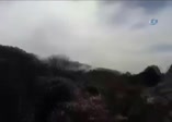Helikopterler teröristlere bomba yağdırdı