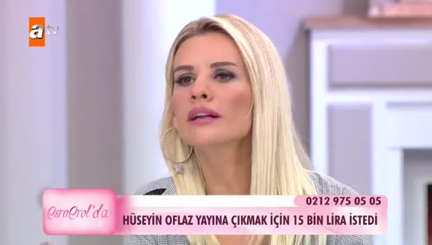 Esra Erol canlı yayında ifşa etti!