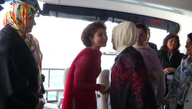 Emine Rrdoğan, D-8 zirvesine gelen liderlerin eşlerini konuk etti