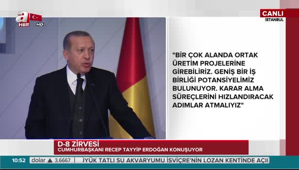 Erdoğan: